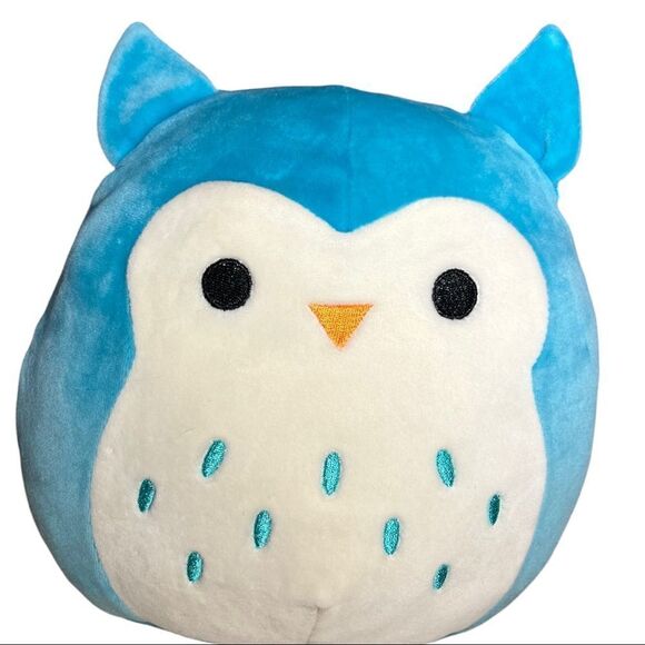 Official Squishmallows Winston The Owl Stuffed 8 inch Plush Toy - Turquoise - - Picture 5 of 8